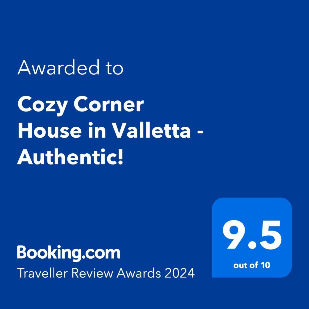 Cozy Corner House In Valletta - Authentic! Exterior foto